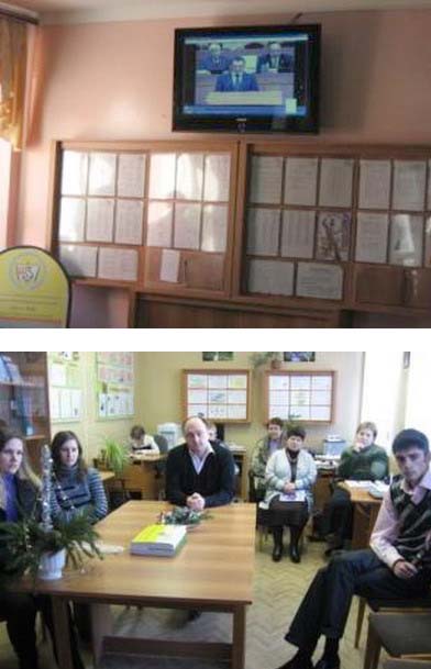 15:11 Е. Романова, учитель английского языка: «...планы на будущее «Think green» (думать по-зеленому) идут в унисон с планами нашей школы»